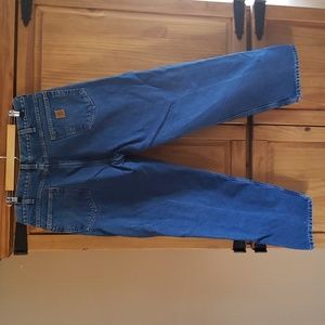 Carhartt flannel lined jeans